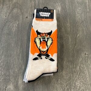 ❄️ LOONEY TUNES Halloween Crew Socks Sz 6-12 (3 Pack)
